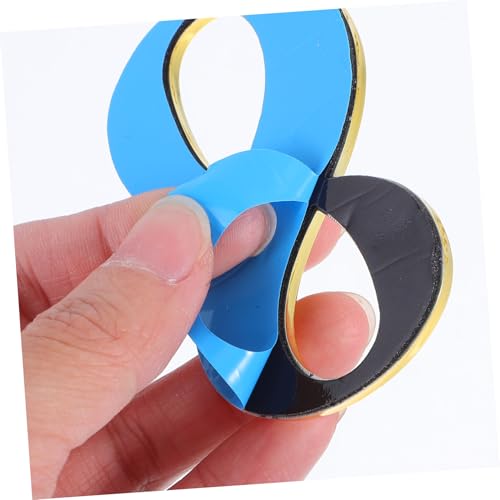 IWOWHERO 10 Stück Teiliges Selbstklebendes Wetterfeste Kunststoffzahlen Goldfarbene Elektrische Beschilderung für Tür Briefkasten Hotel und Wohngebäude Einfache Montage ohne Bohren von IWOWHERO