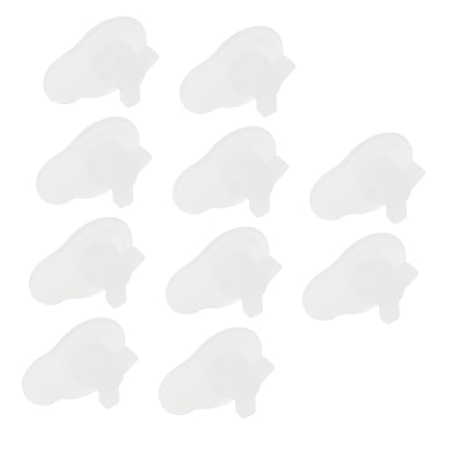 IWOWHERO 10 Stück Teiliges Silikon Luftventil für Haushalts frischhaltedosen Luftzirkulierender Staubdichter Luftstopfen Einfach zu Montierender Luftauslass für Boxdeckel von IWOWHERO