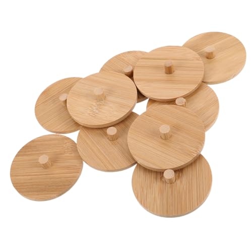 IWOWHERO 10 Stück Wattestäbchenbehälter Wattestäbchen Organizer Deckel Wattebausch Halter Deckel Wattestäbchen Behälter Wattehalter Abdeckung Behälter IWOWHERO 10 Stück Wattestäbchenbehälter Wattestäbchen Organizer Deckel Wattebausch Halter Deckel Wattestäbchen Behälter Wattehalter Abdeckung Behälter von IWOWHERO