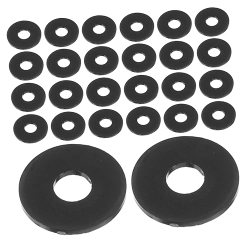 IWOWHERO 100 Stück Gummidichtungsringe aus Robustem Nylon Auslaufsichere Unterlegscheiben Vielseitige Dichtungsringe für Wasserhahn Rohr Garten Bad und Küche von IWOWHERO