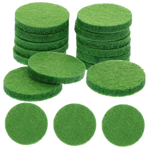 IWOWHERO 100 Stück Nachfüll Diffusor Pads Für Ätherische Öle Baumwolle 30mm Für Aromatherapie Und Auto Lüftungsclip Langlebig Und Praktisch von IWOWHERO