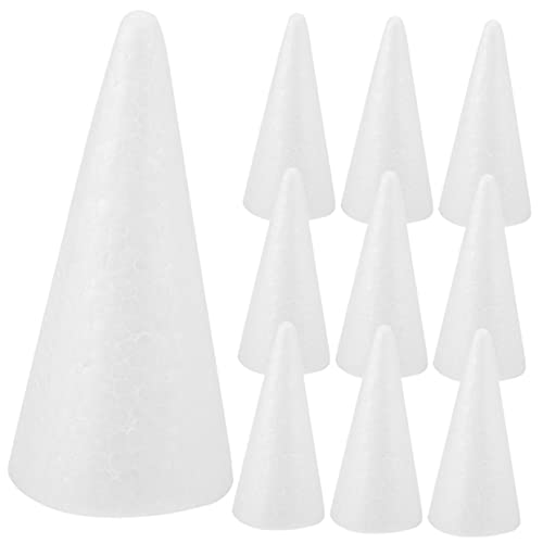 IWOWHERO 10Stücke DIY Schaumkegel Dekorationen für Leicht Vielseitig und Sicher für Basteln für Weihnachtsbaum und Party Dekorationen IWOWHERO 10Stücke DIY Schaumkegel Dekorationen für Leicht Vielseitig und Sicher für Basteln für Weihnachtsbaum und Party Dekorationen von IWOWHERO