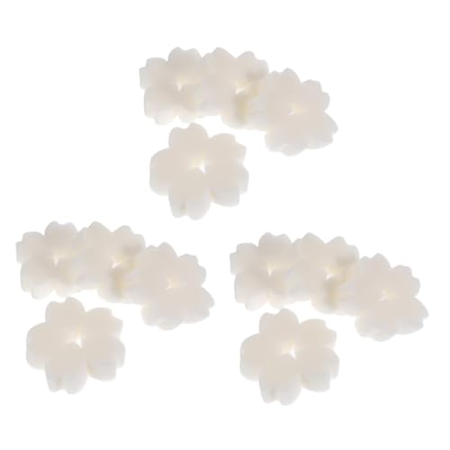 IWOWHERO 12stücke Ölabsorbierende Schwämme Für Weiße Blumenform Effektive Filter-schwämme Für Poolreinigung Und Hot Tub Nutzung Für Küche Und Teich von IWOWHERO