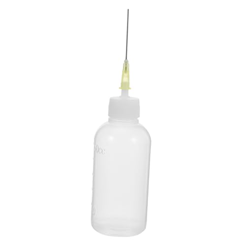 IWOWHERO 15 Stück Dosierflaschen mit Nadelspitze Präzise Squeeze Applicator Flaschen aus Robustem Kunststoff Stoßfest für Basteln Modellbau Acrylmalerei und DIY Anwendungen von IWOWHERO