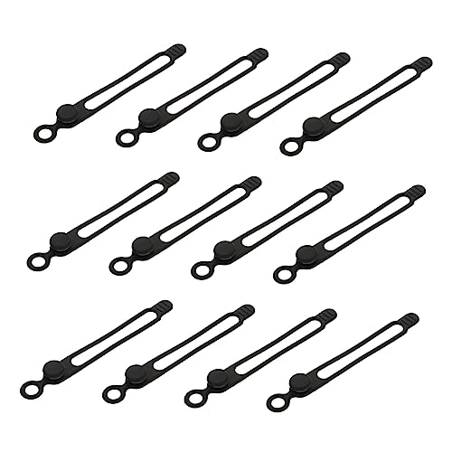 IWOWHERO 16 Stück Teiliges Silikon Kabel Organizer Robuste Kabelbinder für Kabelmanagement für Zuhause Büro und Unterwegs Flexibel und Wiederverwendbar IWOWHERO 16 Stück Teiliges Silikon Kabel Organizer Robuste Kabelbinder für Kabelmanagement für Zuhause Büro und Unterwegs Flexibel und Wiederverwendbar von IWOWHERO