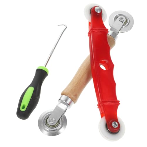 IWOWHERO 1Satz Bildschirm Reparatur Werkzeugsatz Teilig Spline Entferner mit Langlebige Installationstools für Fenster und Türgitter Geeignet für Terrassentüren von IWOWHERO