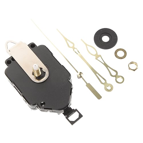 IWOWHERO 1Satz DIY Uhrwerk Austausch Mechanismus für Wanduhr mit Uhrzeigern Stummes Design Hohe für Basteluhren und Uhrenprojekte von IWOWHERO