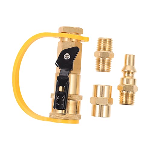 IWOWHERO 1Satz Kleiner Gastankwandler mit Verschleiß Resistentem Propanverbinder für Camping Grill und Outdoor Aktivitäten Professionellem Adapter für Gasflaschen IWOWHERO 1Satz Kleiner Gastankwandler mit Verschleiß Resistentem Propanverbinder für Camping Grill und Outdoor Aktivitäten Professionellem Adapter für Gasflaschen von IWOWHERO