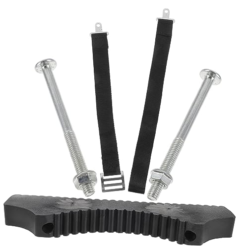 IWOWHERO 1Satz Leiterstabilisator für Teleskopische und Einzelleiter Rutschfeste Gummimatte für Sicheren Halt Einfache Installation Langlebig und Kompatibel mit Leiterträgern von IWOWHERO