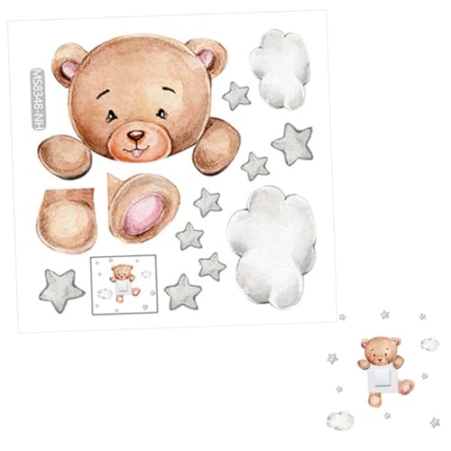 IWOWHERO 1Satz Lichtschalter Aufkleber Wanddekoration mit Design Sticker für Steckdosen und Lichtschalter Einfach Anzubringen und Rückstandsfrei Entfernbar von IWOWHERO