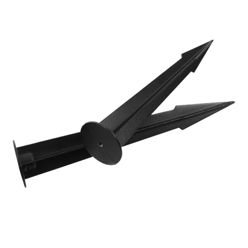 IWOWHERO 2 Sätze Gartenlampen Erdspieße aus Aluminium Wetterfeste Landscape Light Stakes Rostfrei und Windbeständig Robustes Zubehör für Solar Außenleuchten für Garten und Grünfläche von IWOWHERO