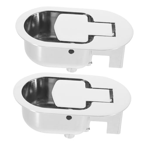 IWOWHERO 2 Stück Ersatzgriff für Relaxsessel aus Robustem Zinklegierung Metall Verstellbarer Entriegelungshebel für Sofa und Liegesessel Einfache Montage Kompatibel mit Meisten von IWOWHERO