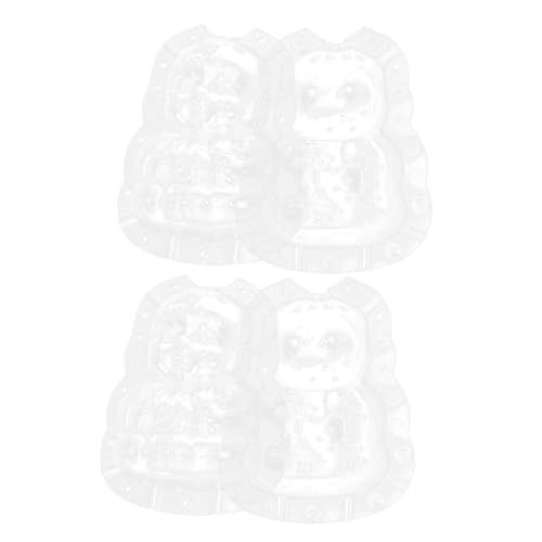 IWOWHERO 9 cm Gemüse- Und Obstformen 2er-Pack Wiederverwendbare Kunststoffformen Für Den Ginseng-obstgarten Für Die Gartenarbeit von IWOWHERO