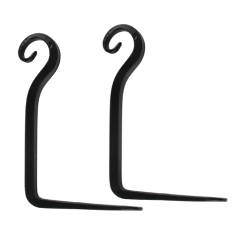 IWOWHERO 2 Stück Robuste Metall wandhaken Pflanzenampeln Laternen Vogelhäuschen Eleganter Gartenhalter mit Geschwungener Form Tragfähig für Innen und Außen Geeignet IWOWHERO 2 Stück Robuste Metall wandhaken Pflanzenampeln Laternen Vogelhäuschen Eleganter Gartenhalter mit Geschwungener Form Tragfähig für Innen und Außen Geeignet von IWOWHERO