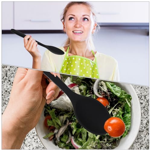 IWOWHERO 2 Stück Silikon Reislöffel und Suppenkelle Hitzebeständig Glatt ohne Grate mit Aufhängeöse Langlebig und Einfach zu Reinigen für Küche Restaurant Haushalt IWOWHERO 2 Stück Silikon Reislöffel und Suppenkelle Hitzebeständig Glatt ohne Grate mit Aufhängeöse Langlebig und Einfach zu Reinigen für Küche Restaurant Haushalt von IWOWHERO