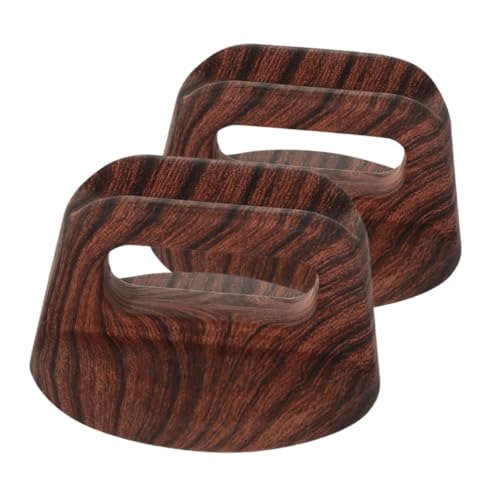 IWOWHERO 2 Stück Topfdeckelgriff Ersatzknopf aus Hitzebeständigem Bakelit Breiter Ergonomischer Griff Einfach zu Montieren Komfortabel und Sicher Passend für Topfdeckel IWOWHERO 2 Stück Topfdeckelgriff Ersatzknopf aus Hitzebeständigem Bakelit Breiter Ergonomischer Griff Einfach zu Montieren Komfortabel und Sicher Passend für Topfdeckel von IWOWHERO