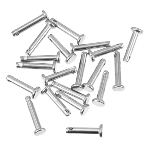 IWOWHERO 20 Stück Teiliges Sortiment Edelstahl Flachkopf Gabelbolzen mit Loch Rostfrei Langlebig Vielseitig für DIY Maschinenbau Möbelmontage und Heimwerkerprojekte IWOWHERO 20 Stück Teiliges Sortiment Edelstahl Flachkopf Gabelbolzen mit Loch Rostfrei Langlebig Vielseitig für DIY Maschinenbau Möbelmontage und Heimwerkerprojekte von IWOWHERO