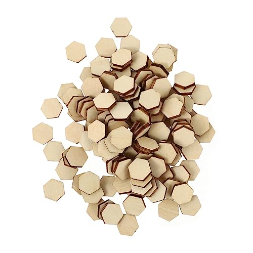 IWOWHERO 200 Stück Sechseckige Holzformen Dekorative Holzornamente für DIY Bastelprojekte Hochzeiten Geburtstagsfeiern und Weihnachtsdekorationen IWOWHERO 200 Stück Sechseckige Holzformen Dekorative Holzornamente für DIY Bastelprojekte Hochzeiten Geburtstagsfeiern und Weihnachtsdekorationen von IWOWHERO