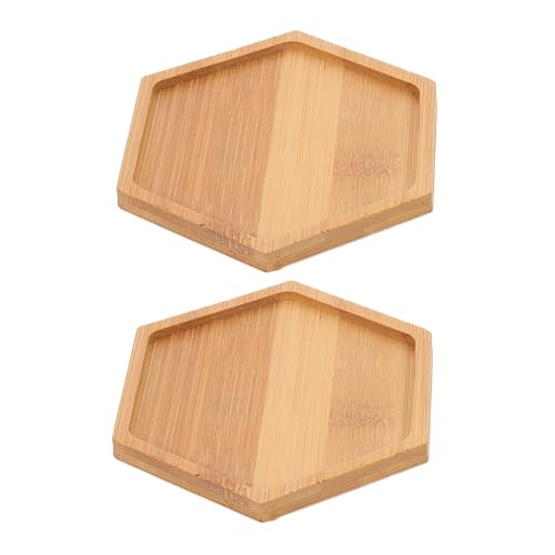 IWOWHERO 2stücke DIY Handwerk Mit Kreative Tablett Zum Selbermachen Aus Bambusmaterial Für Tassenmatten Basteln Bastelsets Für Erwachsene Und Junge Mädchen von IWOWHERO