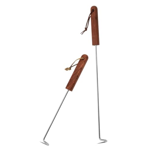 IWOWHERO 2Stücke Fleischhaken Lebensmittel Flipper für Langlebig und Tragbar für Camping Partys für Schweres Fleisch IWOWHERO 2Stücke Fleischhaken Lebensmittel Flipper für Langlebig und Tragbar für Camping Partys für Schweres Fleisch von IWOWHERO