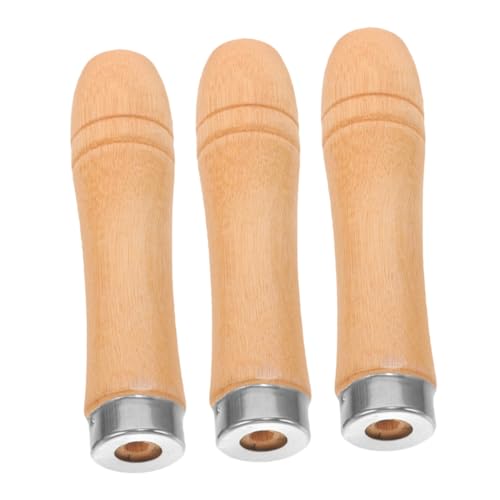 IWOWHERO 3 Stück Ersatzgriffe aus Massivem Holz für Pfannenwender und Kochlöffel Hitzebeständig Passend mit Loch Langlebig und Rutschfest Küchenzubehör für Bratpfannengriff Ersatz IWOWHERO 3 Stück Ersatzgriffe aus Massivem Holz für Pfannenwender und Kochlöffel Hitzebeständig Passend mit Loch Langlebig und Rutschfest Küchenzubehör für Bratpfannengriff Ersatz von IWOWHERO