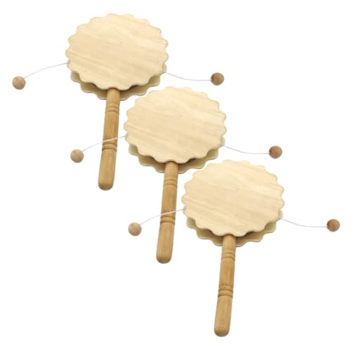 IWOWHERO 3 Stück Teiliges Unfertige Holz Rassel Trommel für DIY Graffiti Bastelset Handgehaltenes Musikinstrument für und Lernen IWOWHERO 3 Stück Teiliges Unfertige Holz Rassel Trommel für DIY Graffiti Bastelset Handgehaltenes Musikinstrument für und Lernen von IWOWHERO