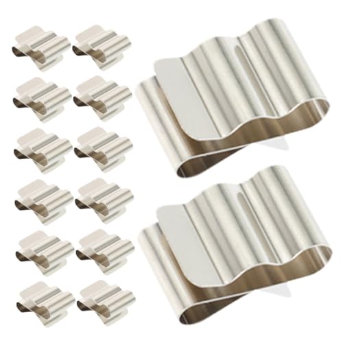 IWOWHERO 30 Stück Teiliges Edelstahl Solar Panel Kabelclips Rostfreie Photovoltaik Kabelklemmen mit Federfederdesign Stabiler Drahthalter für Sichere Kabelbefestigung bei Solarmodulen IWOWHERO 30 Stück Teiliges Edelstahl Solar Panel Kabelclips Rostfreie Photovoltaik Kabelklemmen mit Federfederdesign Stabiler Drahthalter für Sichere Kabelbefestigung bei Solarmodulen von IWOWHERO