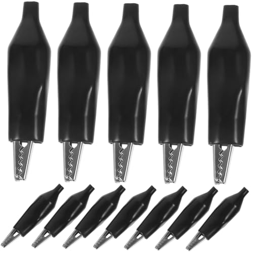 IWOWHERO 30 Stück Teiliges Große Krokodilklemmen ohne Kabel Isolierte Elektrische Prüfklammern für Multimeter und Batterietests Robuste Alligator Clips für Auto Heimgebrauch Kompakt und IWOWHERO 30 Stück Teiliges Große Krokodilklemmen ohne Kabel Isolierte Elektrische Prüfklammern für Multimeter und Batterietests Robuste Alligator Clips für Auto Heimgebrauch Kompakt und von IWOWHERO