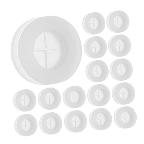 IWOWHERO 30 Stück Teiliges flexibles Strohhalm Loch Dichtungen für Mason Jar Deckel Auslaufsicherer Trinkhalm Stopfen Staubdicht Einfache Entfernung Transparente Weiße Abdeckung für IWOWHERO 30 Stück Teiliges flexibles Strohhalm Loch Dichtungen für Mason Jar Deckel Auslaufsicherer Trinkhalm Stopfen Staubdicht Einfache Entfernung Transparente Weiße Abdeckung für von IWOWHERO