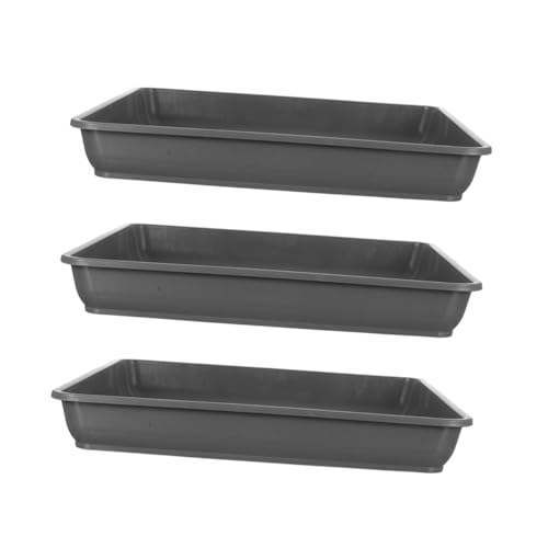 IWOWHERO 3stücke Quadratische Pflanzentropfschalen Aus Kunststoff Robuste Topfuntersetzer Für Drinnen Und Draußen Blumentopf-wasserfänger Für Sukkulenten Und Innenpflanzen IWOWHERO 3stücke Quadratische Pflanzentropfschalen Aus Kunststoff Robuste Topfuntersetzer Für Drinnen Und Draußen Blumentopf-wasserfänger Für Sukkulenten Und Innenpflanzen von IWOWHERO