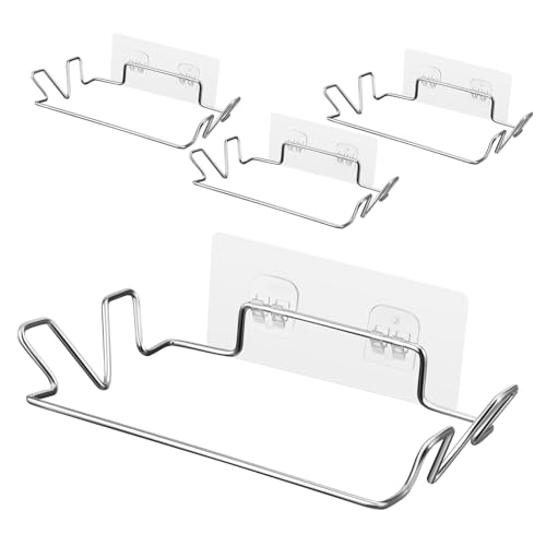 IWOWHERO 4 Sätze Edelstahl Müllbeutelhalter Selbstklebenden Wandaufklebern kein Bohren Tragfähiger Müllsackhalter für Küchenschränke Türmontage Einfacher Müllsack organizer Platzsparend IWOWHERO 4 Sätze Edelstahl Müllbeutelhalter Selbstklebenden Wandaufklebern kein Bohren Tragfähiger Müllsackhalter für Küchenschränke Türmontage Einfacher Müllsack organizer Platzsparend von IWOWHERO