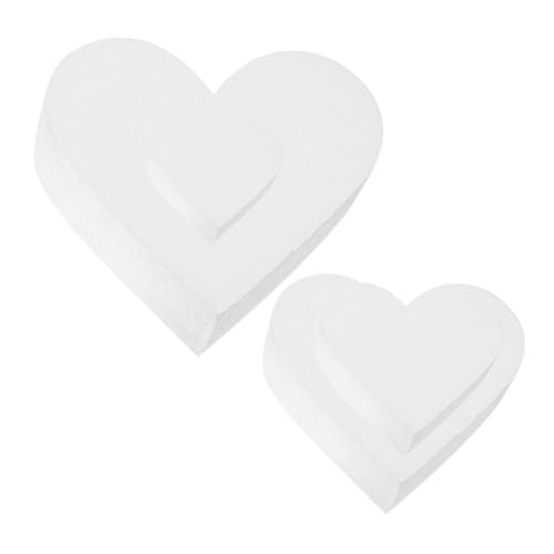 IWOWHERO Herzförmige Backform Kuchen Dummies Schäume Kuchen Bäckerei Zubehör IWOWHERO Herzförmige Backform Kuchen Dummies Schäume Kuchen Bäckerei Zubehör von IWOWHERO