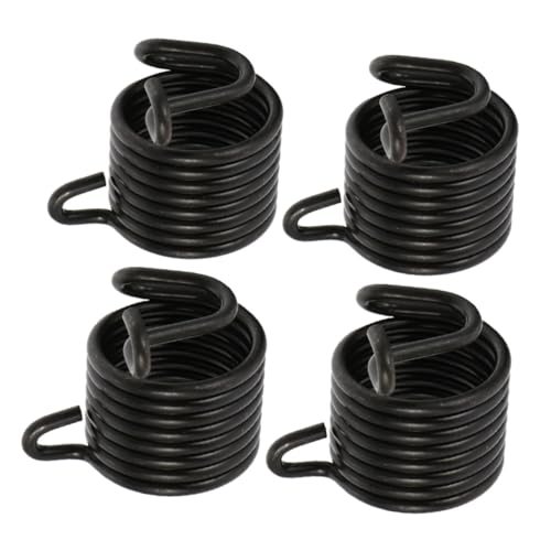 IWOWHERO 4 Stück Teiliges Stahlfeder-halterungen für Drucklufthämmer Robuste Schwarze Luftmeißelfedern Kompatibel mit Modellen Langlebig Präzise Passform Einfache Montage von IWOWHERO