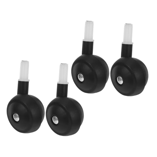 IWOWHERO 4 Stück Teiliges Walker Ersatzräder mit Drehbaren Geräuscharmen Einfache Montage durch Stecksystem Kompatibel für Kinderwagen und Lauflernhilfen Langlebig und Wartungsfreundlich von IWOWHERO
