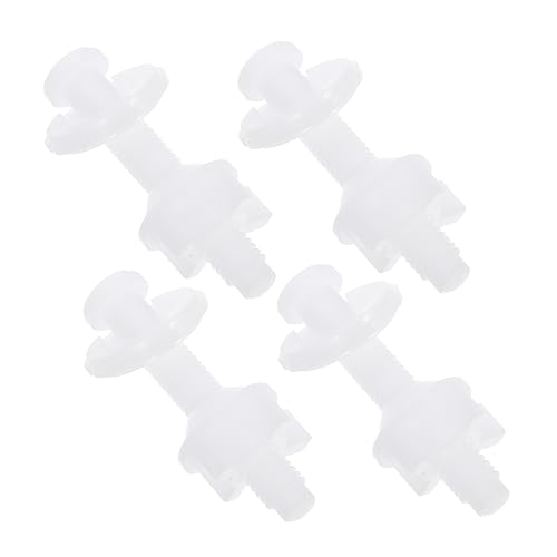 IWOWHERO 4 Stück Toilettensitz Schraubenset Teilig Fixierschrauben für Wc Sitzbefestigung Installieren Stabil und Robust für Reparaturen und Austausch von Toilettendeckeln IWOWHERO 4 Stück Toilettensitz Schraubenset Teilig Fixierschrauben für Wc Sitzbefestigung Installieren Stabil und Robust für Reparaturen und Austausch von Toilettendeckeln von IWOWHERO