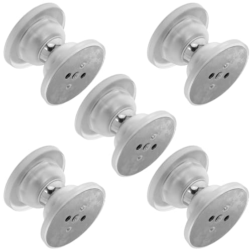 IWOWHERO 5 Sätze Magnetischer Transparenter Silikon-türstopper Selbstklebend Geräuschlos Weich Stoßdämpfend für Zuhause Wohnmobile Camping Schont Türen und Wände von IWOWHERO
