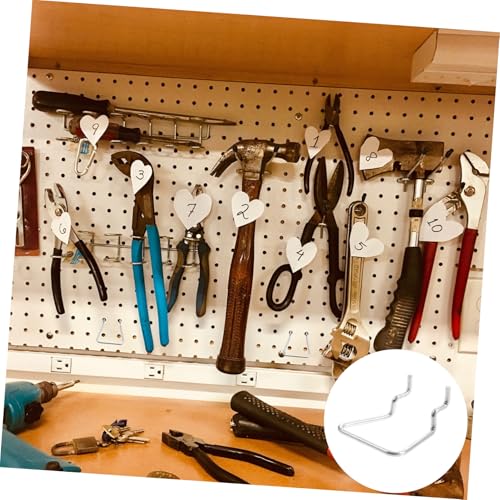 IWOWHERO 5 Stück Teiliges Metall Pegboard Haken Lochwand Zubehör Werkzeughalter für Werkstatt Garage Büro Robust Einfach zu Montieren Hohe Tragkraft Vielseitig Einsetzbar IWOWHERO 5 Stück Teiliges Metall Pegboard Haken Lochwand Zubehör Werkzeughalter für Werkstatt Garage Büro Robust Einfach zu Montieren Hohe Tragkraft Vielseitig Einsetzbar von IWOWHERO