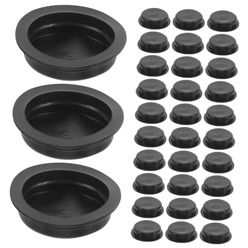 IWOWHERO 50 Stck Runde Gummi Stopfen Sparschwein Verschlussstopfen Flexibel Weich für Sparbüchse Münzbehälter Piggy Bank Plugs Einfache Montage und Entfernung von IWOWHERO