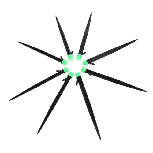 IWOWHERO 50 Stück Gartentropfer Verstellbare Bewässerungsdüsen Tropfbewässerungssystem für Garten Hochbeete Pflanzgefäße mit Stabilem Erdspieß IWOWHERO 50 Stück Gartentropfer Verstellbare Bewässerungsdüsen Tropfbewässerungssystem für Garten Hochbeete Pflanzgefäße mit Stabilem Erdspieß von IWOWHERO