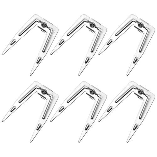 IWOWHERO 6 Sets drehbare Hühnergabeln für BBQ und Ofenbraten, vielseitige Fleischgrillwerkzeuge und Zubehör für Zuhause, Küche, Campouts und Kochen im Freien IWOWHERO 6 Sets drehbare Hühnergabeln für BBQ und Ofenbraten, vielseitige Fleischgrillwerkzeuge und Zubehör für Zuhause, Küche, Campouts und Kochen im Freien von IWOWHERO
