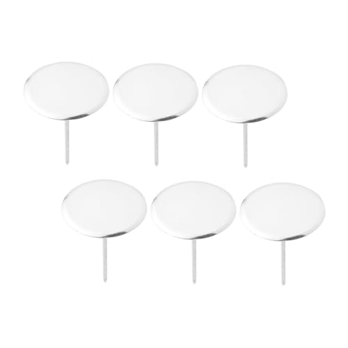 IWOWHERO 6 Stück Teiliges Edelstahl Kuchenblumen nägel Groß zum Dekorieren von Cupcakes und Torten Glatte Oberfläche Einfach zu Reinigen für DIY Blumen und Zuckerguss dekorationen IWOWHERO 6 Stück Teiliges Edelstahl Kuchenblumen nägel Groß zum Dekorieren von Cupcakes und Torten Glatte Oberfläche Einfach zu Reinigen für DIY Blumen und Zuckerguss dekorationen von IWOWHERO