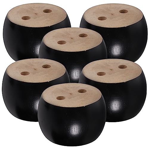 IWOWHERO 6 Stück Teiliges Holzfüße für Möbel Stabile Couch und Sofabeine für Sofa Bett Tisch Robuste Möbelfüße Holz Einfache DIY Montage Elegantes Design rutschfest und Langlebig IWOWHERO 6 Stück Teiliges Holzfüße für Möbel Stabile Couch und Sofabeine für Sofa Bett Tisch Robuste Möbelfüße Holz Einfache DIY Montage Elegantes Design rutschfest und Langlebig von IWOWHERO