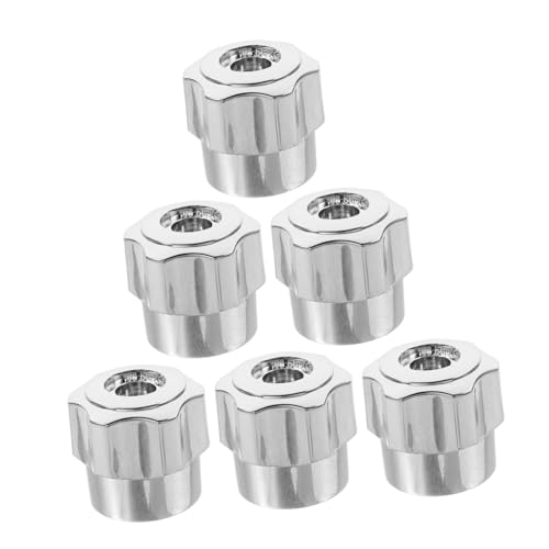 IWOWHERO 6 Stück Teiliges Kunststoff Wasserhahn Griff Eckventil Ersatz Handrad für Bad und Küche Ergonomisch Geformte Heiß Kaltwasser Armaturenknöpfe Langlebig und Einfach zu Montieren IWOWHERO 6 Stück Teiliges Kunststoff Wasserhahn Griff Eckventil Ersatz Handrad für Bad und Küche Ergonomisch Geformte Heiß Kaltwasser Armaturenknöpfe Langlebig und Einfach zu Montieren von IWOWHERO