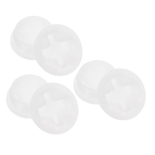 IWOWHERO 6 Stück Teiliges Kunststoff ölfass deckel mit Kreuzdichtung Robuste Gallonen fassverschlüsse Staubdichte Abdichtung für Wasser Chemiefässer Abdichtkappen von IWOWHERO