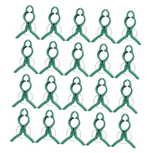 IWOWHERO 60 Stück Teiliges Gartenpflanzen Clips Robuste Kunststoff Rankhilfe für Kletterpflanzen Vielseitige Pflanzenhalter zur Befestigung an Rankgittern und Stäben Grüne Tomaten und von IWOWHERO