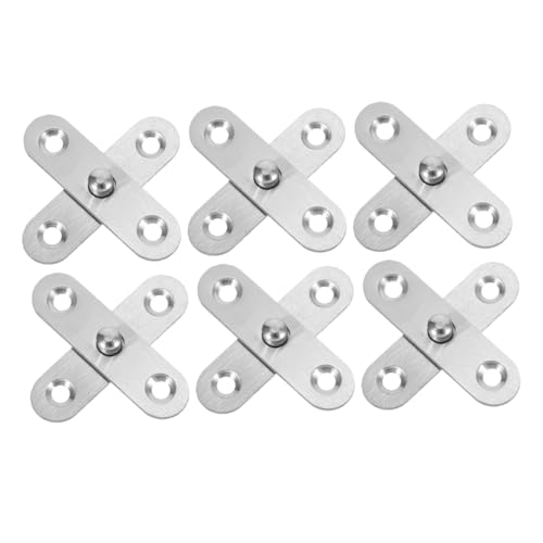 IWOWHERO 6Stücke Türscharniere Drehbar Flexible Faltfunktion für Fenster und Schränke Selbstschließend Langlebig Einfach zu Montieren Reinigen IWOWHERO 6Stücke Türscharniere Drehbar Flexible Faltfunktion für Fenster und Schränke Selbstschließend Langlebig Einfach zu Montieren Reinigen von IWOWHERO