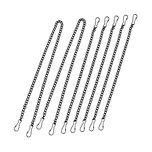 IWOWHERO 7 Stück Teiliges Schild Hängeset mit Haken Langlebige Eisenketten für Schilder Vogelhäuser Werbetafeln und Fensterdekoration Schnelle und Einfache Montage Vielseitig Einsetzbar im IWOWHERO 7 Stück Teiliges Schild Hängeset mit Haken Langlebige Eisenketten für Schilder Vogelhäuser Werbetafeln und Fensterdekoration Schnelle und Einfache Montage Vielseitig Einsetzbar im von IWOWHERO