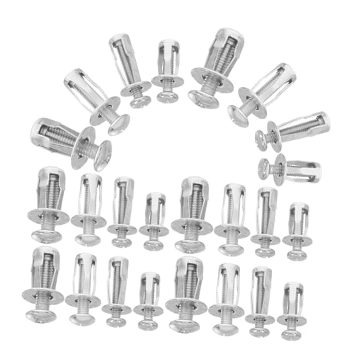 IWOWHERO 80 Stück Teiliges Metall Expansionsschrauben Petal Form Hohldübel Schwerlast Befestigung Mauerwerk Gipskarton Vielseitig für Wandmontage von IWOWHERO