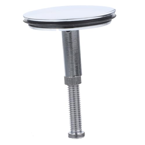 IWOWHERO Badewannenstöpsel aus Hochwertigem Kupfer Drehbar Bruchsicher mit Schnellem Wasserdichtungsmechanismus Haarsiebfunktion Einfache Montage als Langlebiger Ersatz für IWOWHERO Badewannenstöpsel aus Hochwertigem Kupfer Drehbar Bruchsicher mit Schnellem Wasserdichtungsmechanismus Haarsiebfunktion Einfache Montage als Langlebiger Ersatz für von IWOWHERO