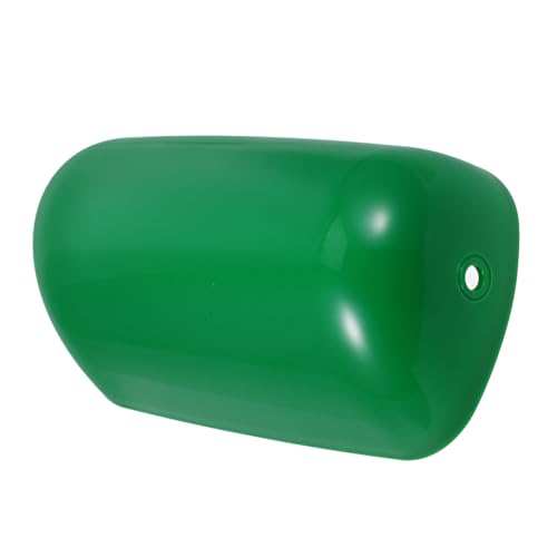 IWOWHERO Banker Lampenschirm Ersatz Grün Hochtemperaturbeständig Vintage Stil Retro Design Tischlampe Schreibtischlampe Büro Nachttisch Beleuchtung Ersatzschirm von IWOWHERO
